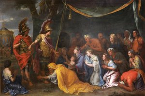 The Queens of Persia at the Feet of Alexander, also called The Tent of Darius